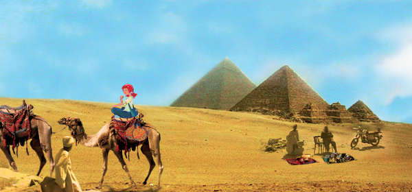 Nofretete muss getröstet werden - Marias Abenteuer in Ägypten